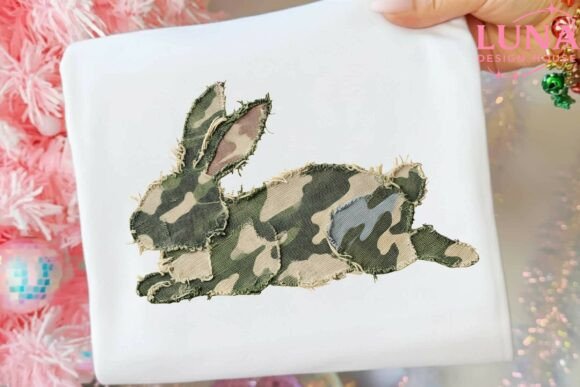 Camo Bunny PNG: High-Quality Graphics for Creative Projects