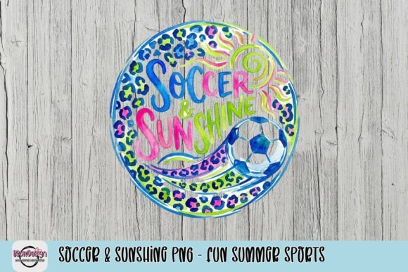 Capture the Vibe: Using the Soccer & Sunshine PNG in Your Projects