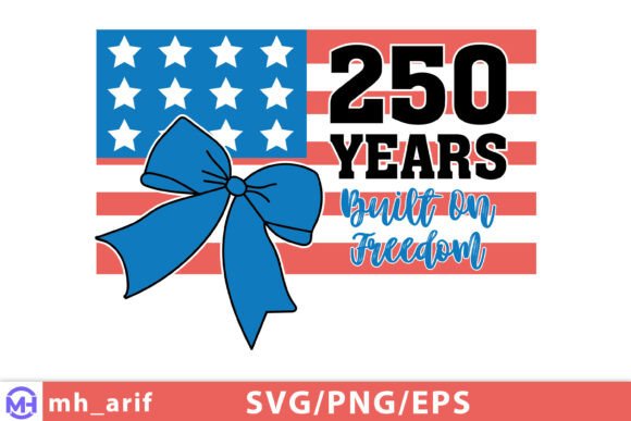 Celebrate 250 Years: Hand-Drawn SVG Designs for the 4th