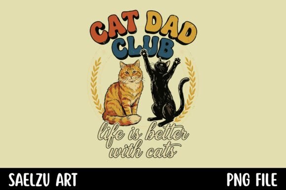 Embrace the Purr-fect Aesthetic with Cat Dad Club