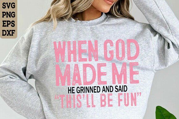 Faith-Focused Design: Working with When God Made Me SVG Files