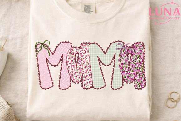 Mama Floral Faux Embroidery PNG: A Designer's Secret Weapon