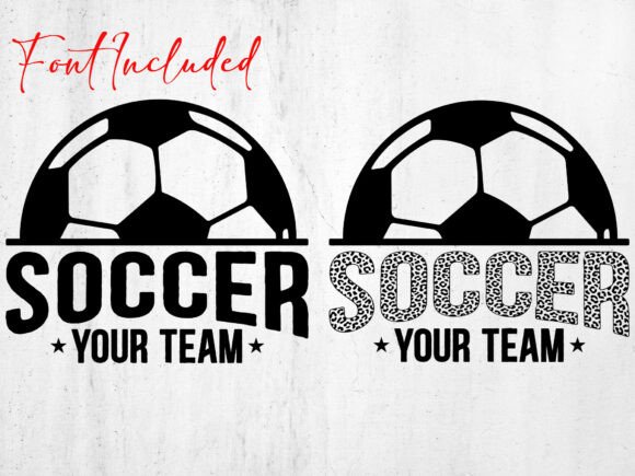 Score Big on Style: Soccer Team SVG & Player Templates
