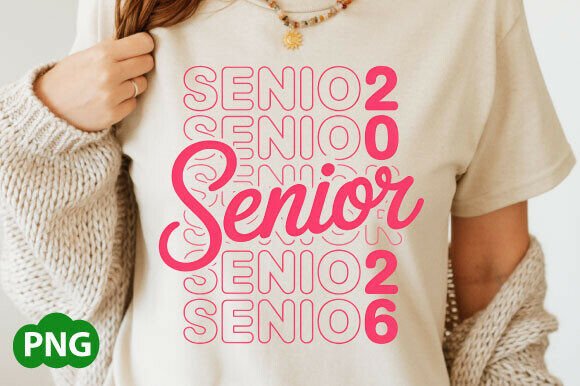 Senior Mom 2026 PNG & Graduation 2026 PNG: Creative Design Assets