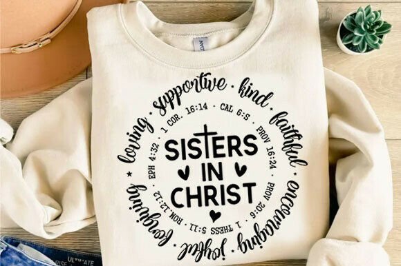 Sisters in Christ: A Faith-Based Design Asset