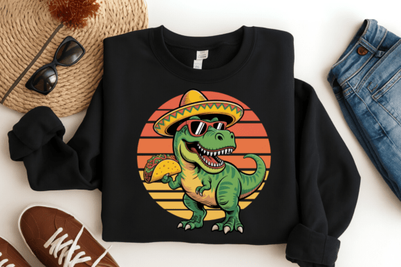 Taco Dinosaur PNG: Injecting Humor into Design